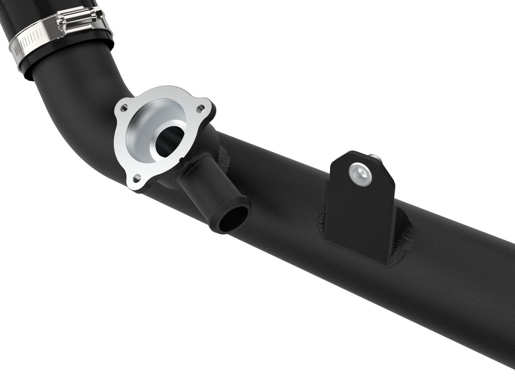aFe 46-20654-B BladeRunner Aluminum Hot and Cold Charge Pipe Kit Black - view 4