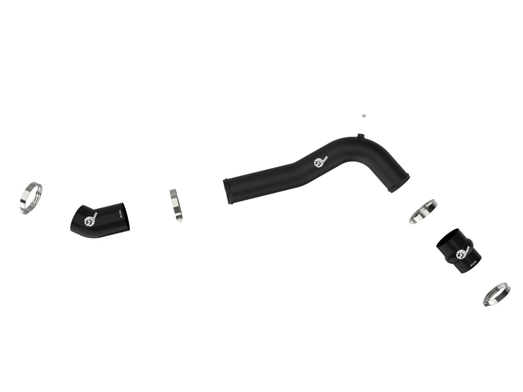 aFe 46-20659-B BladeRunner 2-3/4 IN Aluminum Cold Charge Pipe Black - view 2