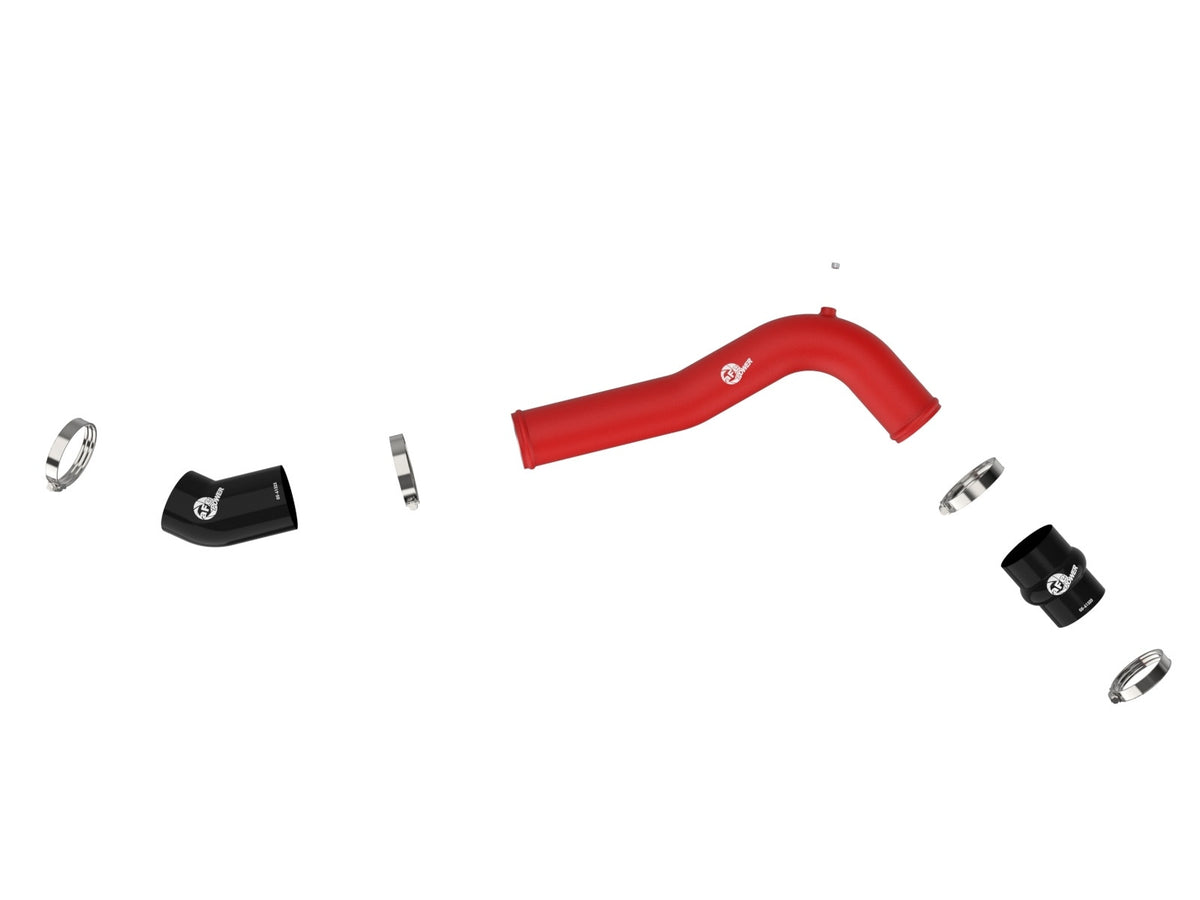 aFe 46-20659-R BladeRunner 2-3/4 IN Aluminum Cold Charge Pipe Red - view 2