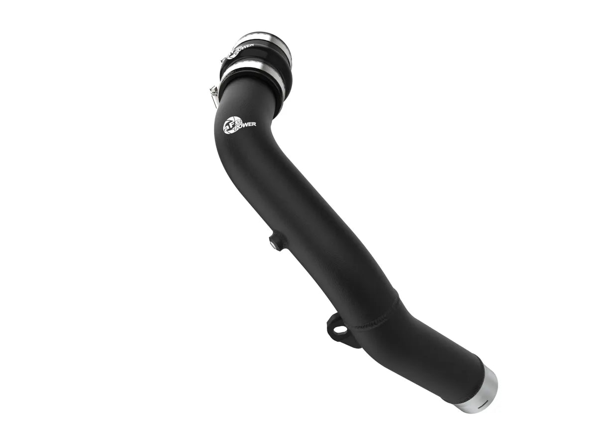 aFe BladeRunner 2-1/2 IN Aluminum Hot Charge Pipe - Black - Subaru WRX VB (2022+)
