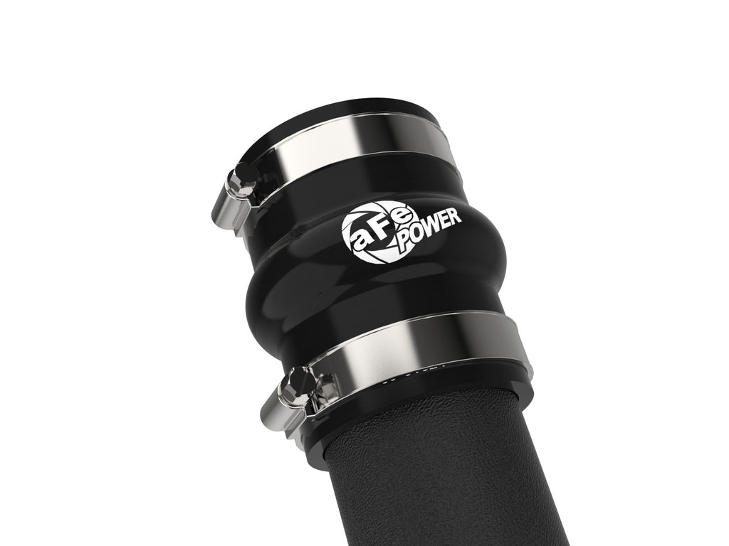 aFe BladeRunner 2-1/2 IN Aluminum Hot Charge Pipe Black - Subaru WRX 2022-2026