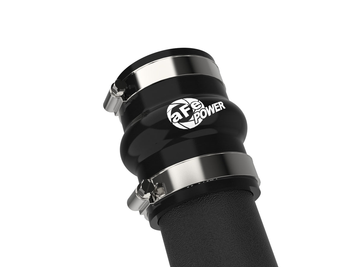 aFe BladeRunner 2-1/2 IN Aluminum Hot Charge Pipe Black - Subaru WRX 2022-2026