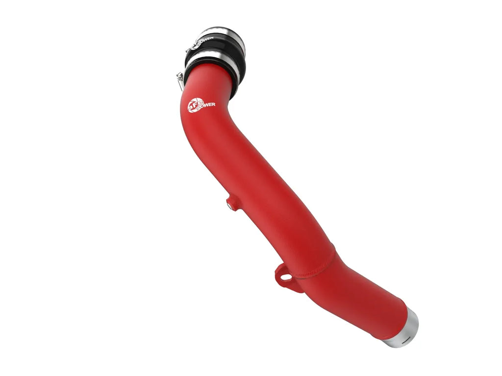 aFe BladeRunner 2-1/2 IN Aluminum Hot Charge Pipe - Red - Subaru WRX VB (2022+)