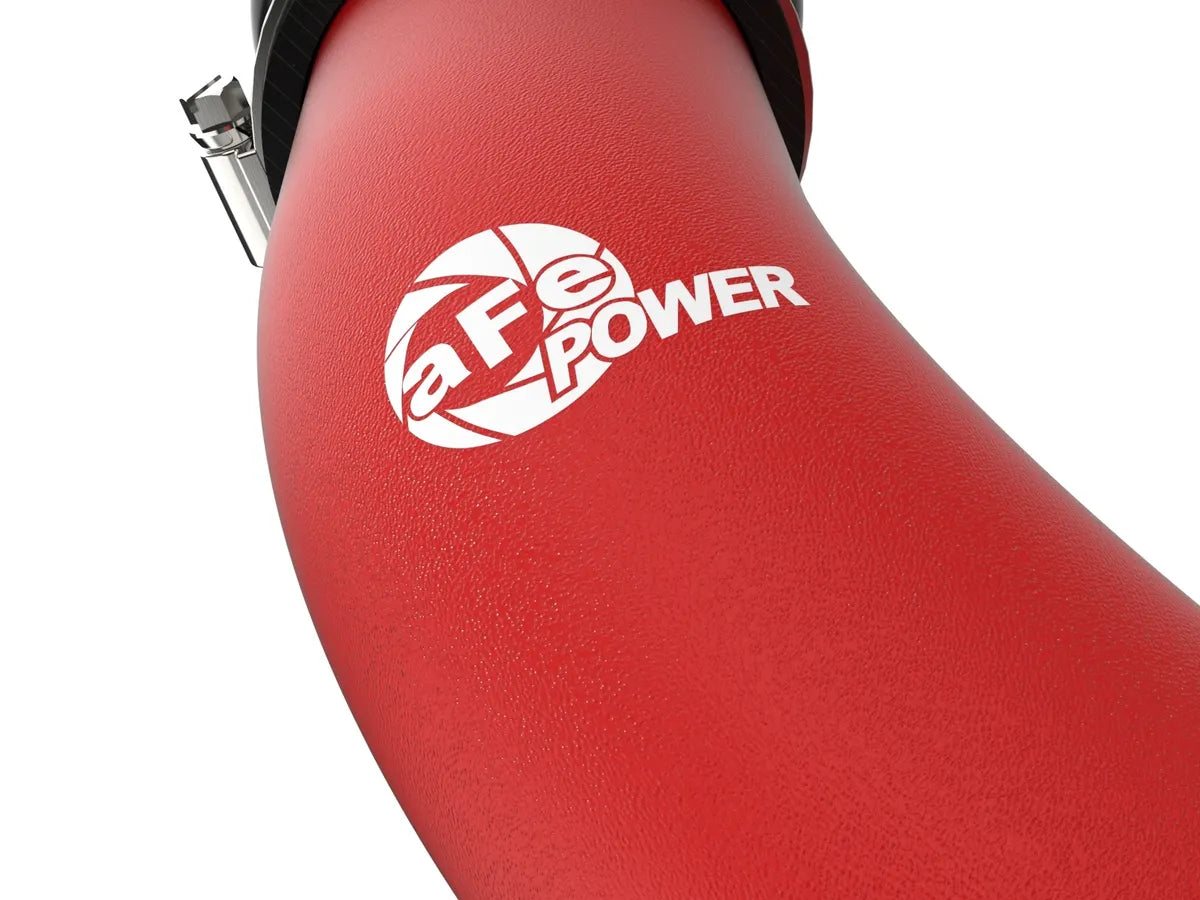 aFe BladeRunner 2-1/2 IN Aluminum Hot Charge Pipe - Red - Subaru WRX VB (2022+)