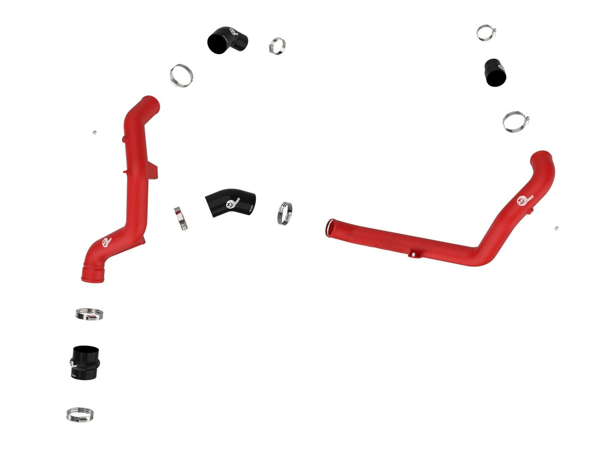 aFe 46-20678-R BladeRunner 2-1/4 IN Aluminum Hot Charge Pipe Red - view 2