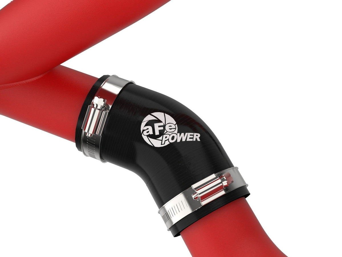aFe 46-20678-R BladeRunner 2-1/4 IN Aluminum Hot Charge Pipe Red - view 5