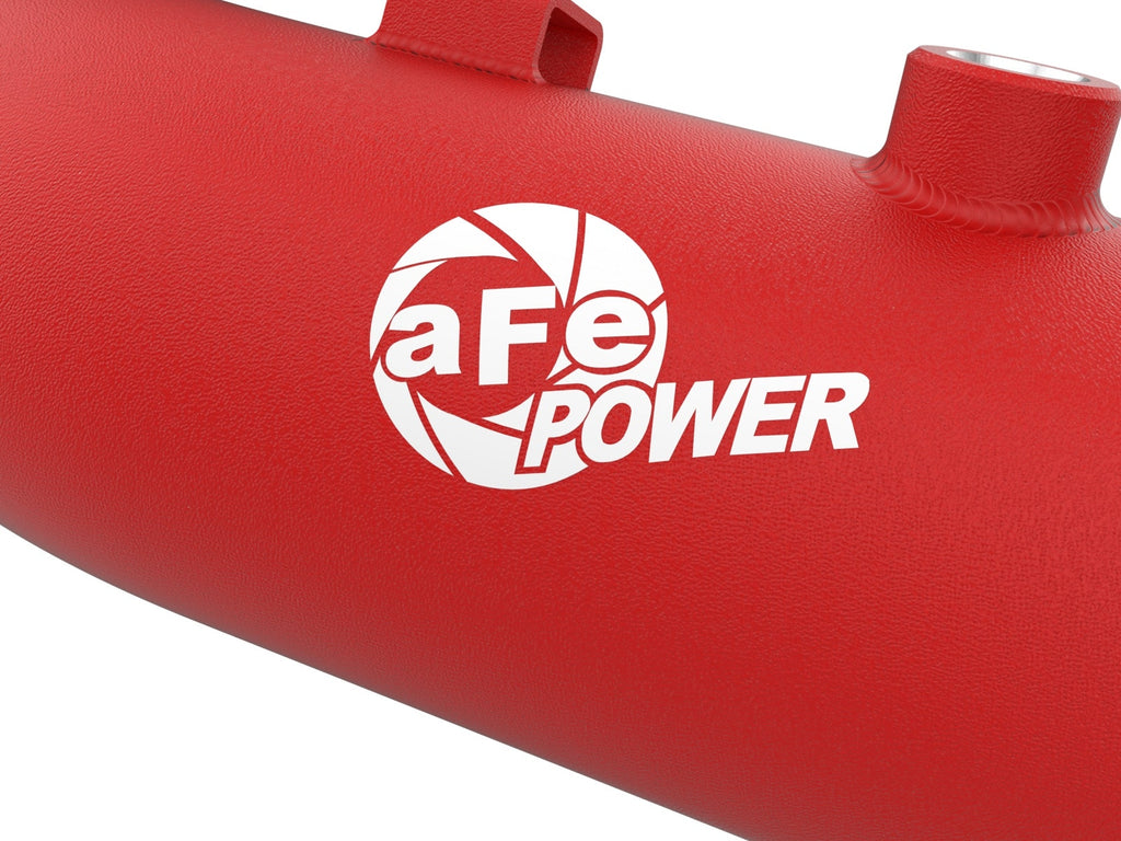 aFe 46-20684-R BladeRunner Aluminum Hot and Cold Charge Pipe Kit Red - view 4