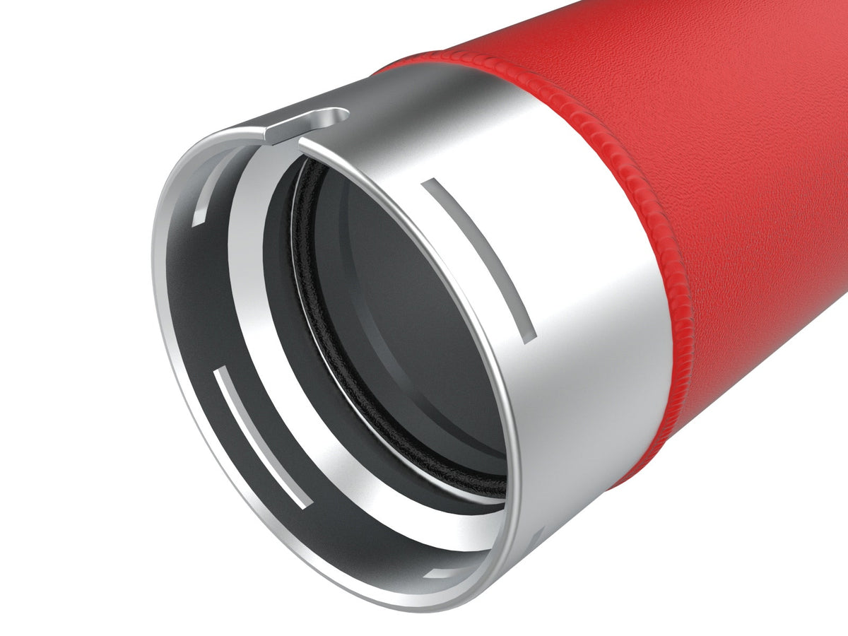 aFe 46-20684-R BladeRunner Aluminum Hot and Cold Charge Pipe Kit Red - view 5