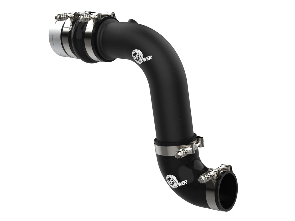 aFe 46-20689-B BladeRunner 3 IN Aluminum Cold Charge Pipe Black - view 1
