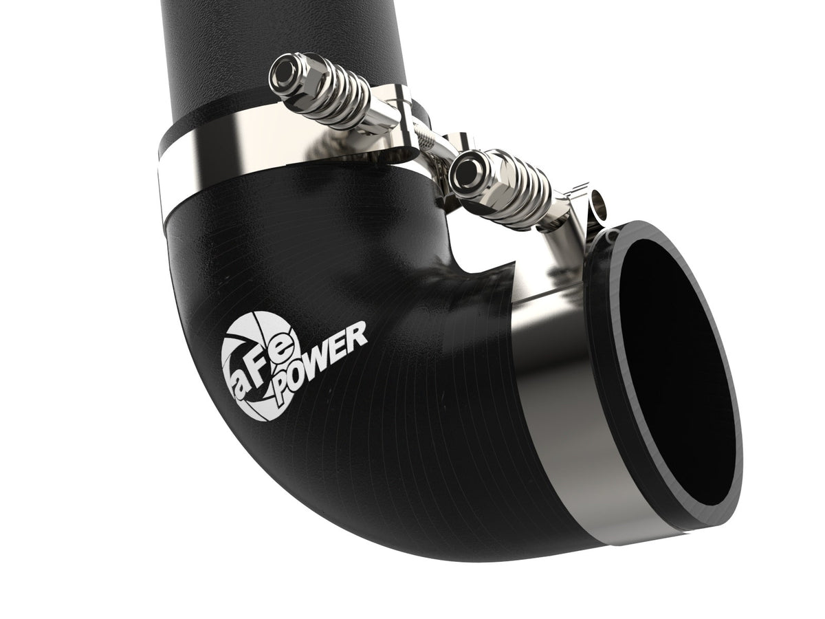 aFe 46-20689-B BladeRunner 3 IN Aluminum Cold Charge Pipe Black - view 6