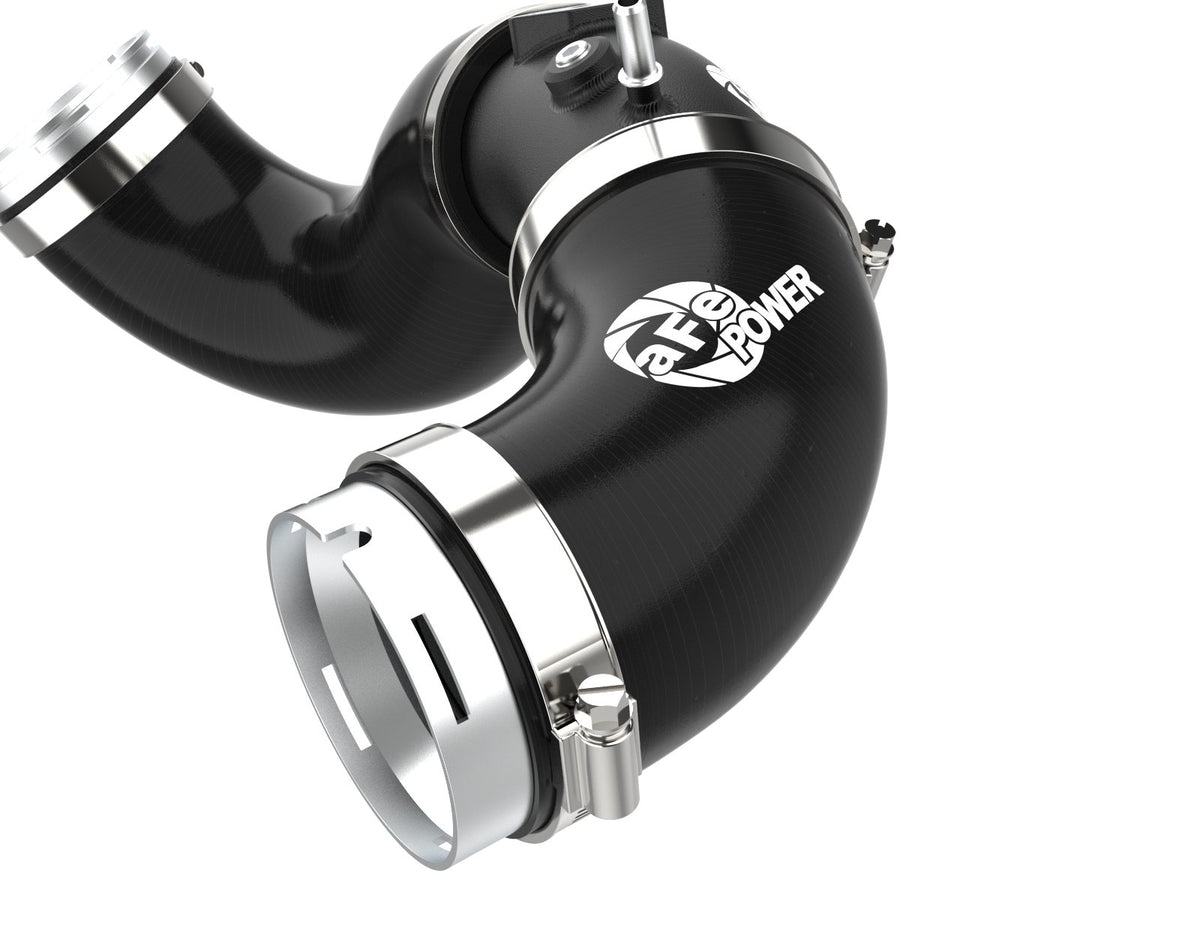 aFe 46-20694-B BladeRunner Aluminum Hot and Cold Charge Pipe Kit Black - view 8