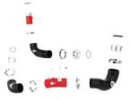 aFe BladeRunner Aluminum Hot and Cold Charge Pipe Kit Red - Kia Stinger 2022-2023/Genesis G70 2024-2026
