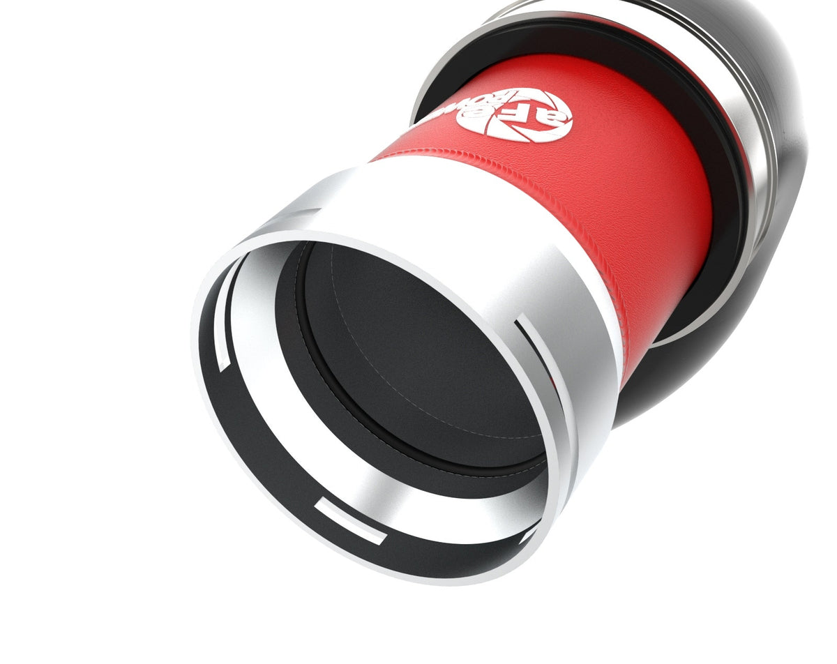 aFe BladeRunner Aluminum Hot and Cold Charge Pipe Kit Red - Kia Stinger 2022-2023/Genesis G70 2024-2026