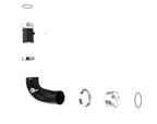 aFe 46-20698-B BladeRunner 2-1/2 IN Aluminum Hot Charge Pipe Black - view 3