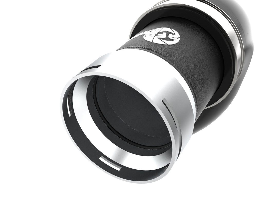 aFe 46-20698-B BladeRunner 2-1/2 IN Aluminum Hot Charge Pipe Black - view 5