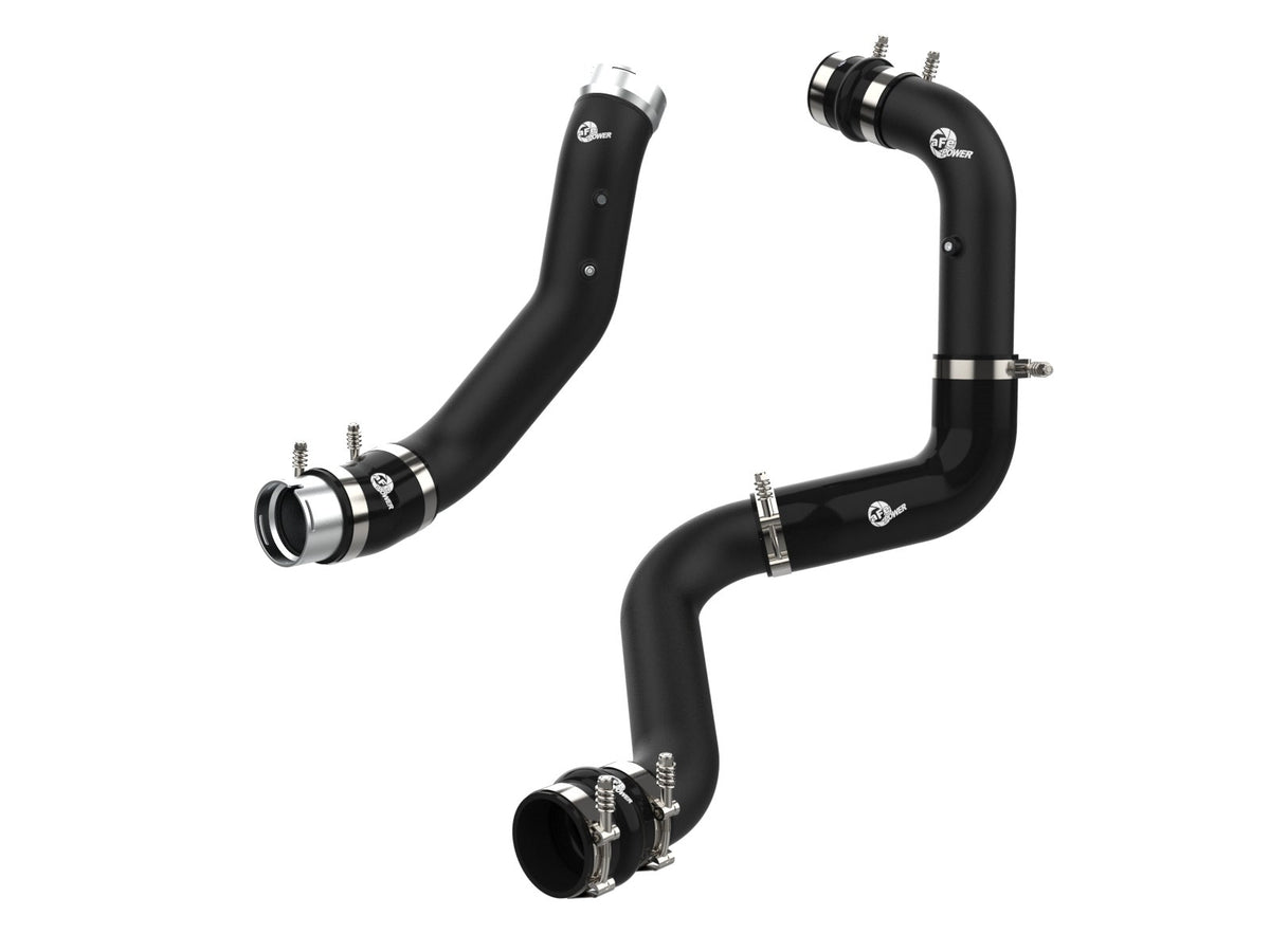 aFe 46-20704-B BladeRunner 3 IN & 3-1/2 IN Aluminum Hot and Cold Charge Pipe Kit - view 1