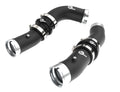 aFe 46-20724-B BladeRunner 2-1/2 IN & 3 IN Aluminum Hot and Cold Charge Pipe Kit Black - view 1