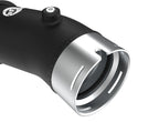 aFe 46-20724-B BladeRunner 2-1/2 IN & 3 IN Aluminum Hot and Cold Charge Pipe Kit Black - view 5