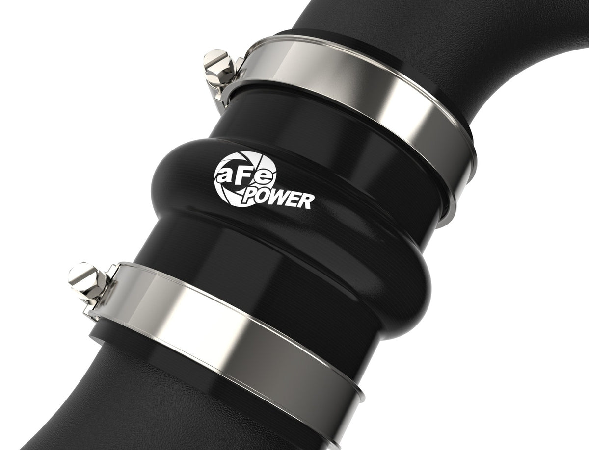 aFe 46-20724-B BladeRunner 2-1/2 IN & 3 IN Aluminum Hot and Cold Charge Pipe Kit Black - view 6