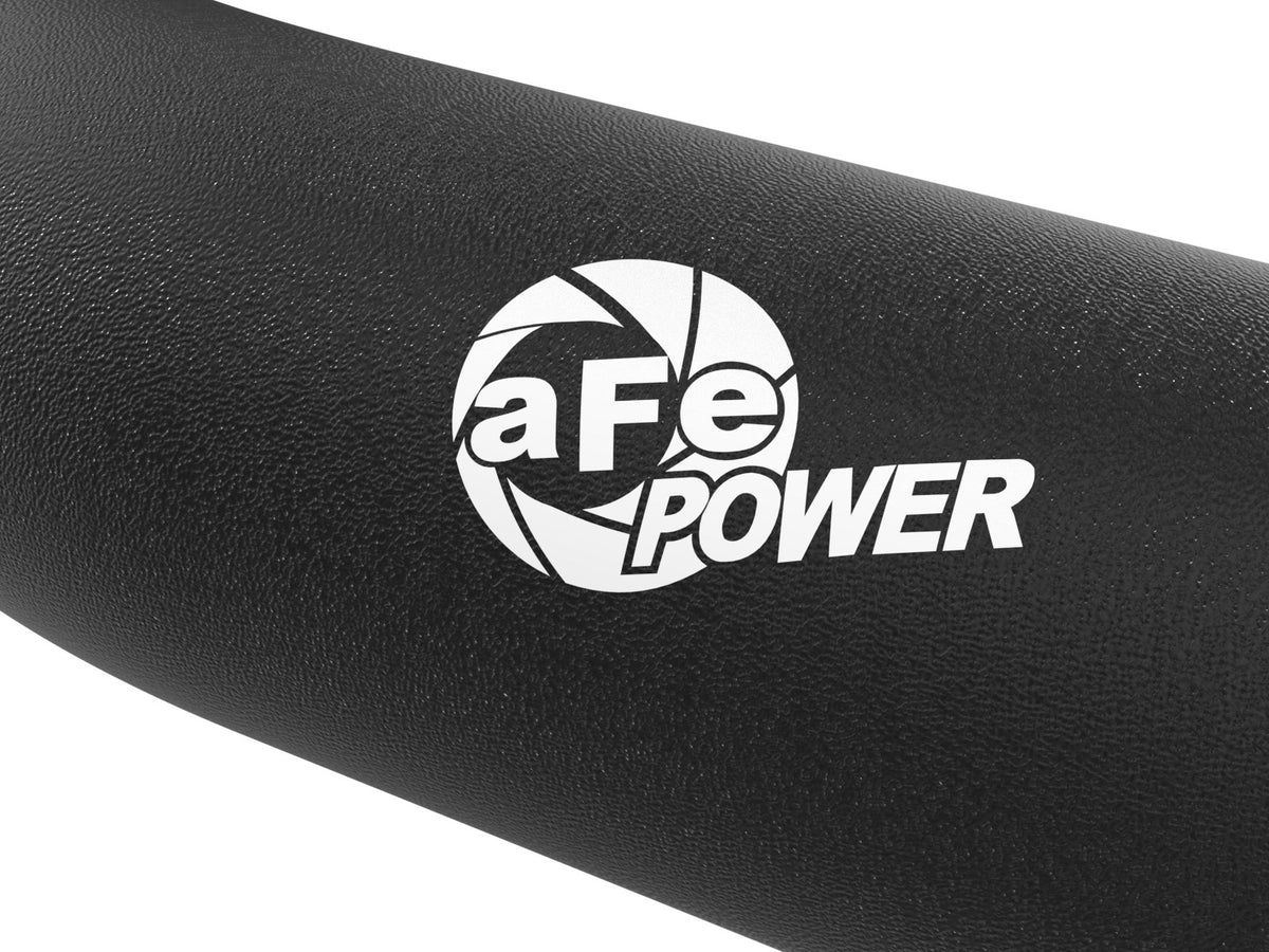 aFe 46-20734-B BladeRunner Aluminum Hot and Cold Charge Pipe Kit Black - view 4