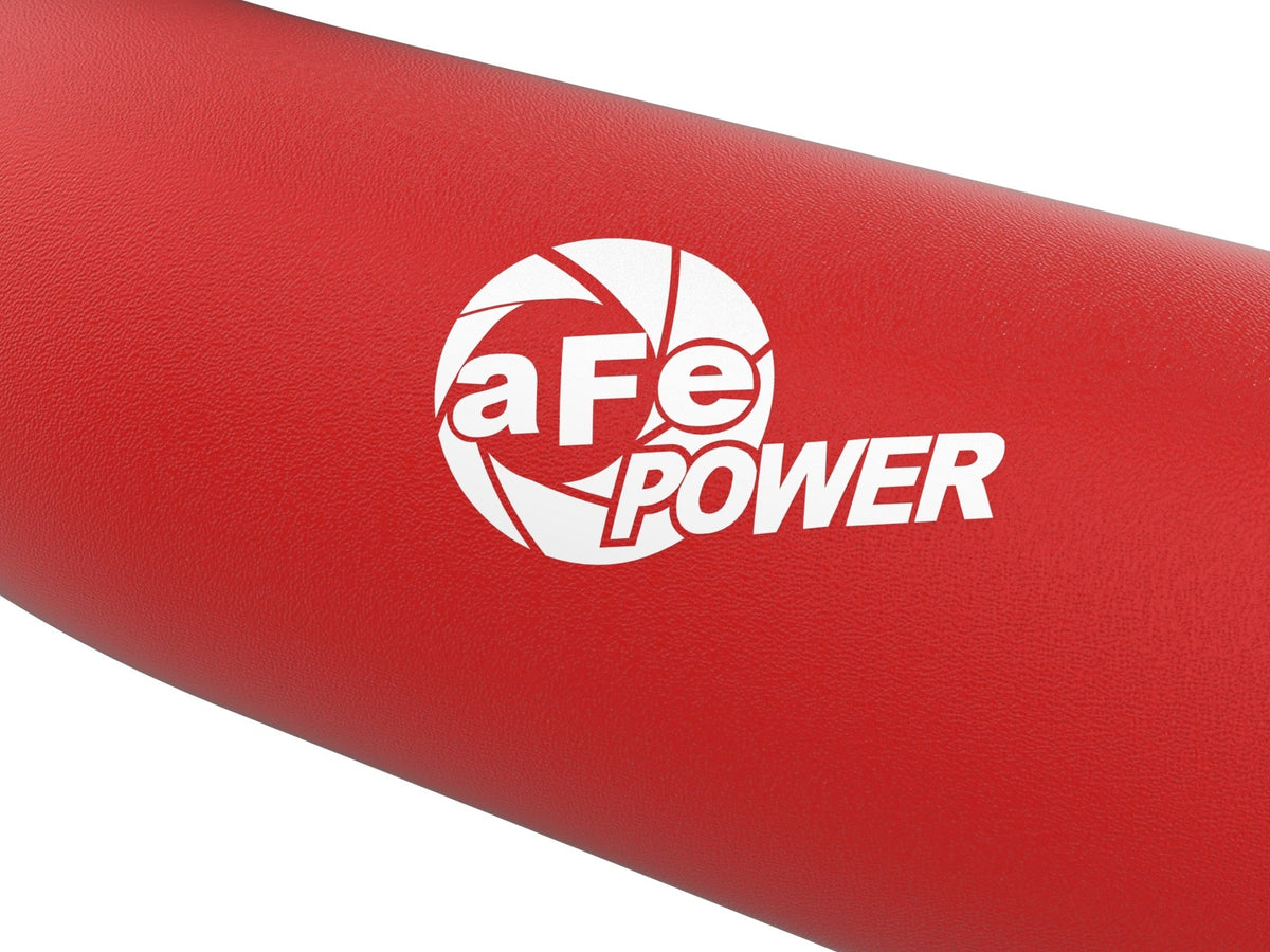aFe 46-20734-R BladeRunner Aluminum Hot and Cold Charge Pipe Kit Red - view 4