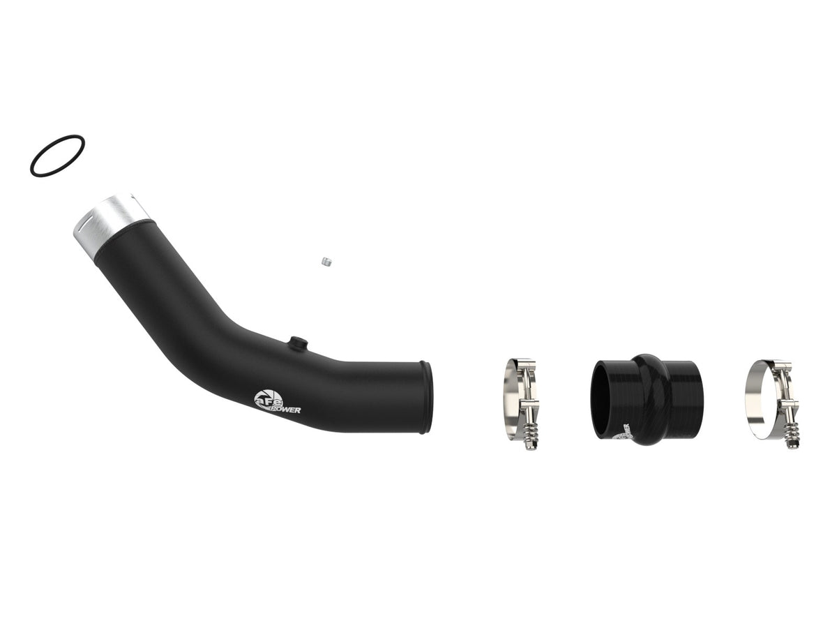 aFe 46-20738-B BladeRunner 3 IN Aluminum Hot Charge Pipe Black - view 3