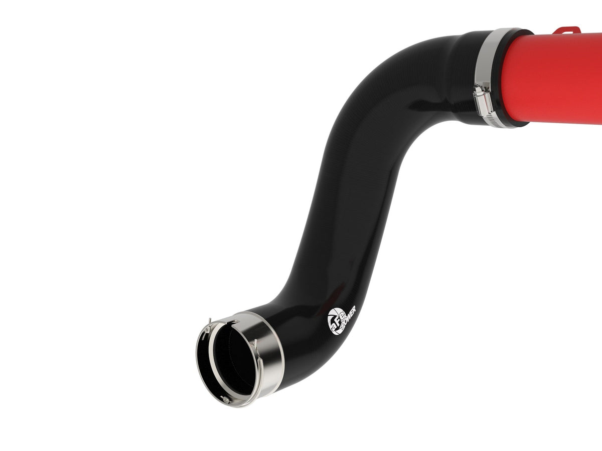 aFe 46-20754-R BladeRunner Aluminum Hot and Cold Charge Pipe Kit Red - view 6