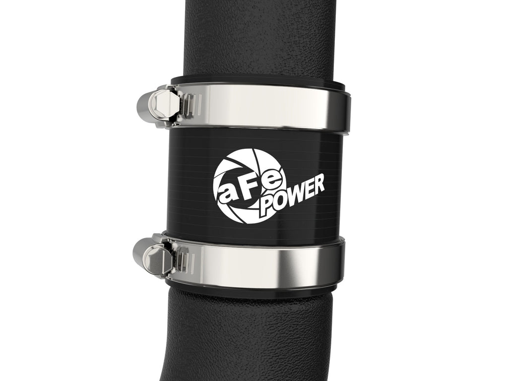 aFe 46-20764-B BladeRunner Aluminum Hot and Cold Charge Pipe Kit Black - view 7