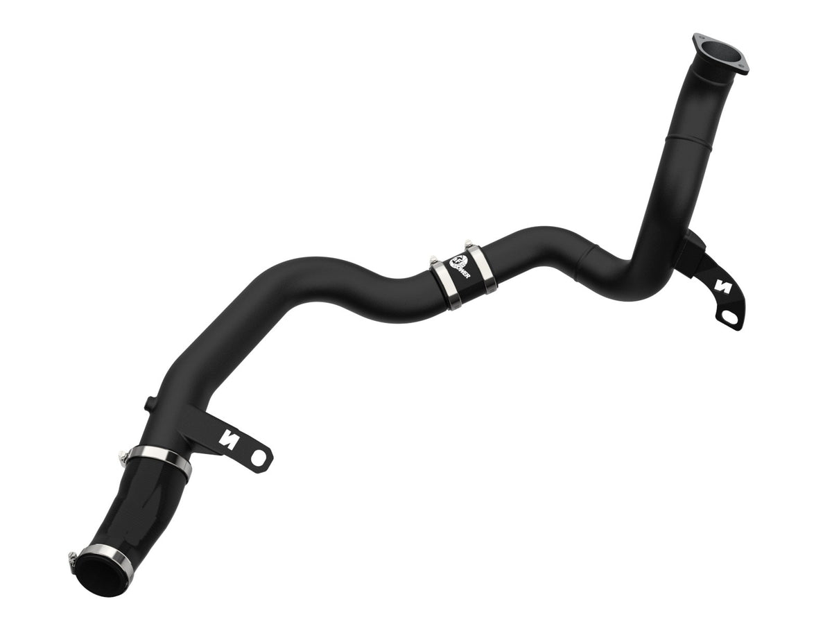 aFe 46-20768-B BladeRunner 2-1/4 IN to 2-1/2 IN Aluminum Hot Charge Pipe Black - view 1