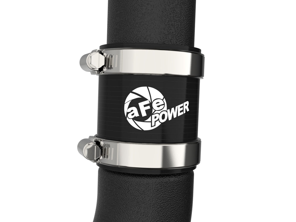 aFe 46-20768-B BladeRunner 2-1/4 IN to 2-1/2 IN Aluminum Hot Charge Pipe Black - view 6