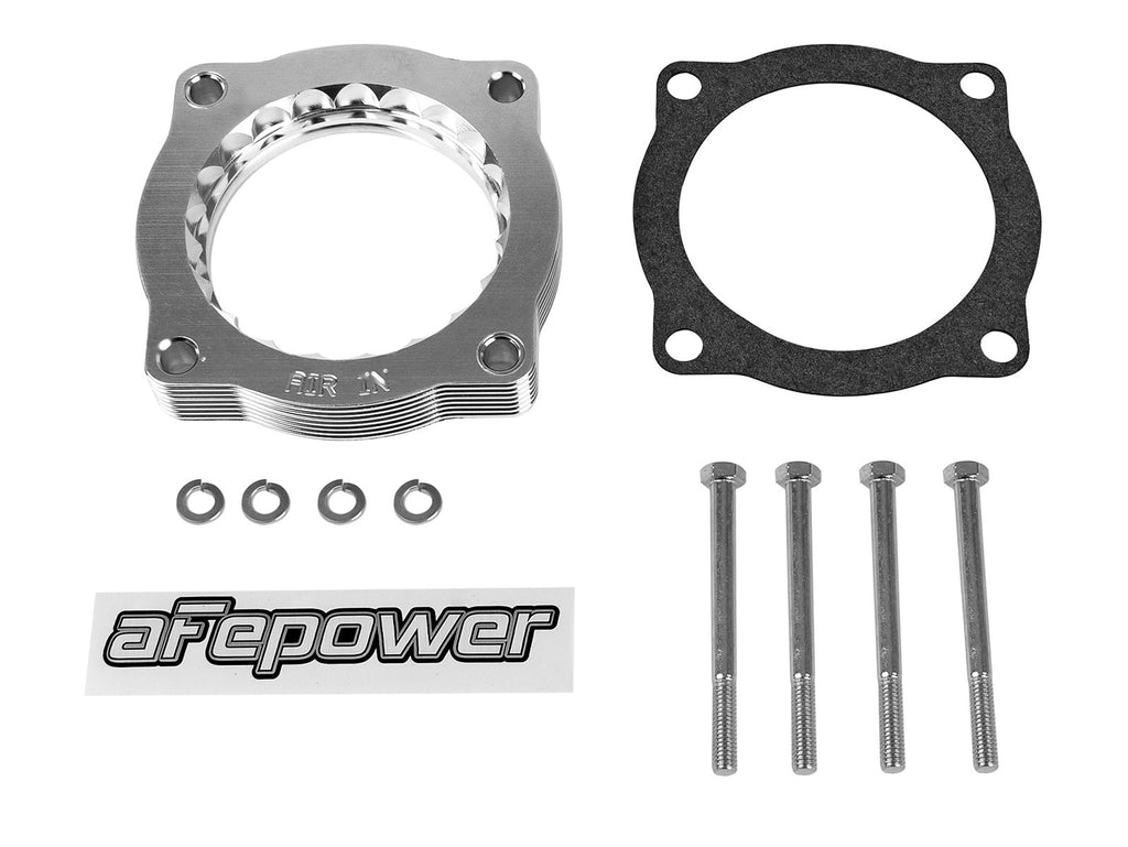 aFe Silver Bullet Throttle Body Spacer - BMW 335i (E90/92/93) 2007-2010 135i (E82/E88) / 535i (E60/61) 2008-2010