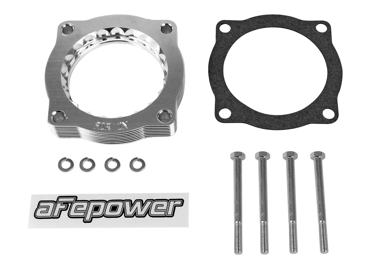 aFe Silver Bullet Throttle Body Spacer - BMW 335i (E90/92/93) 2007-2010 135i (E82/E88) / 535i (E60/61) 2008-2010