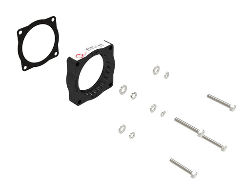 aFe Silver Bullet Throttle Body Spacer - Black - BMW 3-Series (E9X) 2006-2013