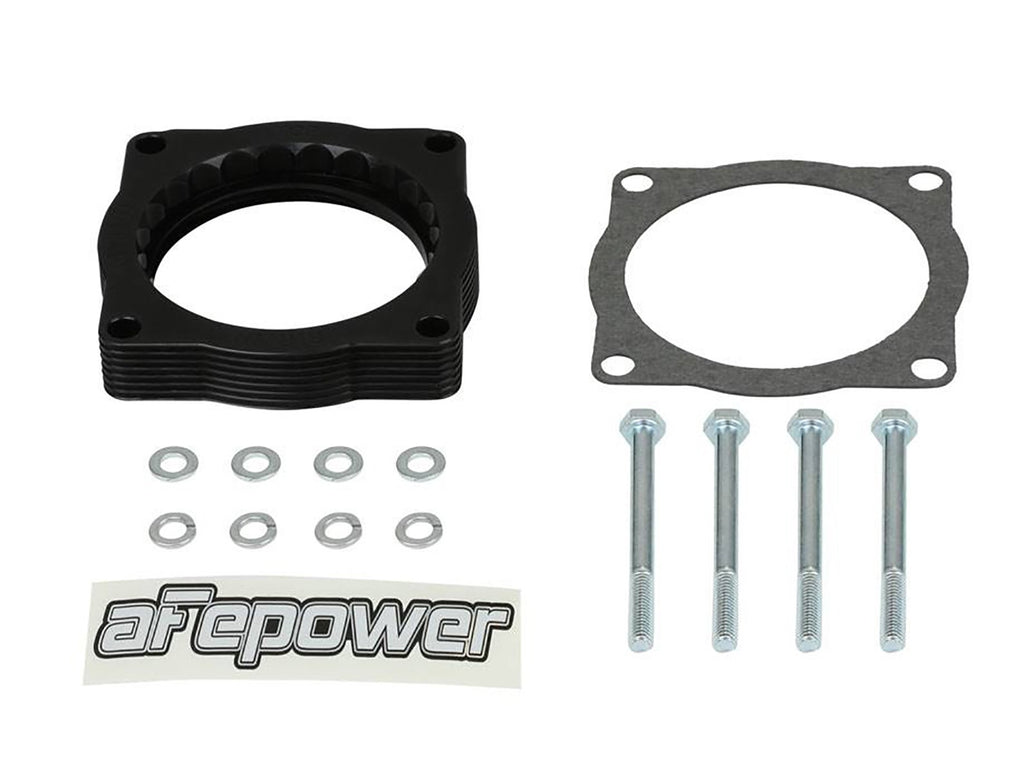 aFe Silver Bullet Throttle Body Spacer - Black - BMW 3-Series (E9X) 2006-2013