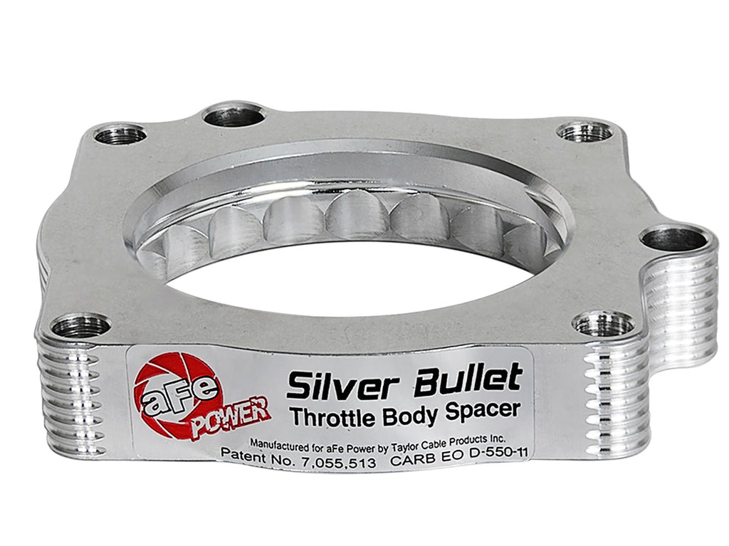 aFe Silver Bullet Throttle Body Spacer - Dodge Challenger/Charger SRT-8 2008-2023