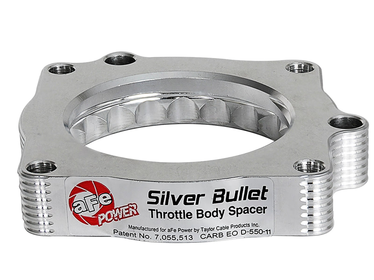 aFe Silver Bullet Throttle Body Spacer - Dodge Challenger/Charger SRT-8 2008-2023