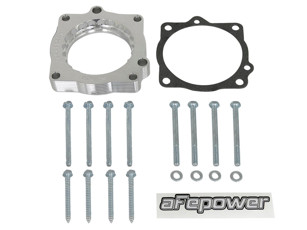 aFe Silver Bullet Throttle Body Spacer - Dodge Challenger/Charger SRT-8 2008-2023