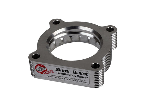 aFe Silver Bullet Throttle Body Spacer - Silver - Dodge Dakota / Ram 1500 2007-2012
