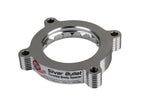 aFe Silver Bullet Throttle Body Spacer - Silver - Ford Mustang/F-150 2011-2014