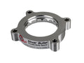 aFe Silver Bullet Throttle Body Spacer - Silver - Ford Mustang/F-150 2011-2014