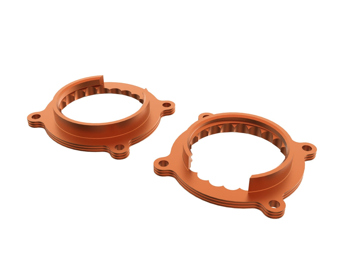 aFe Silver Bullet Throttle Body Spacer - Ford Mustang GT/Dark Horse 2024-2026