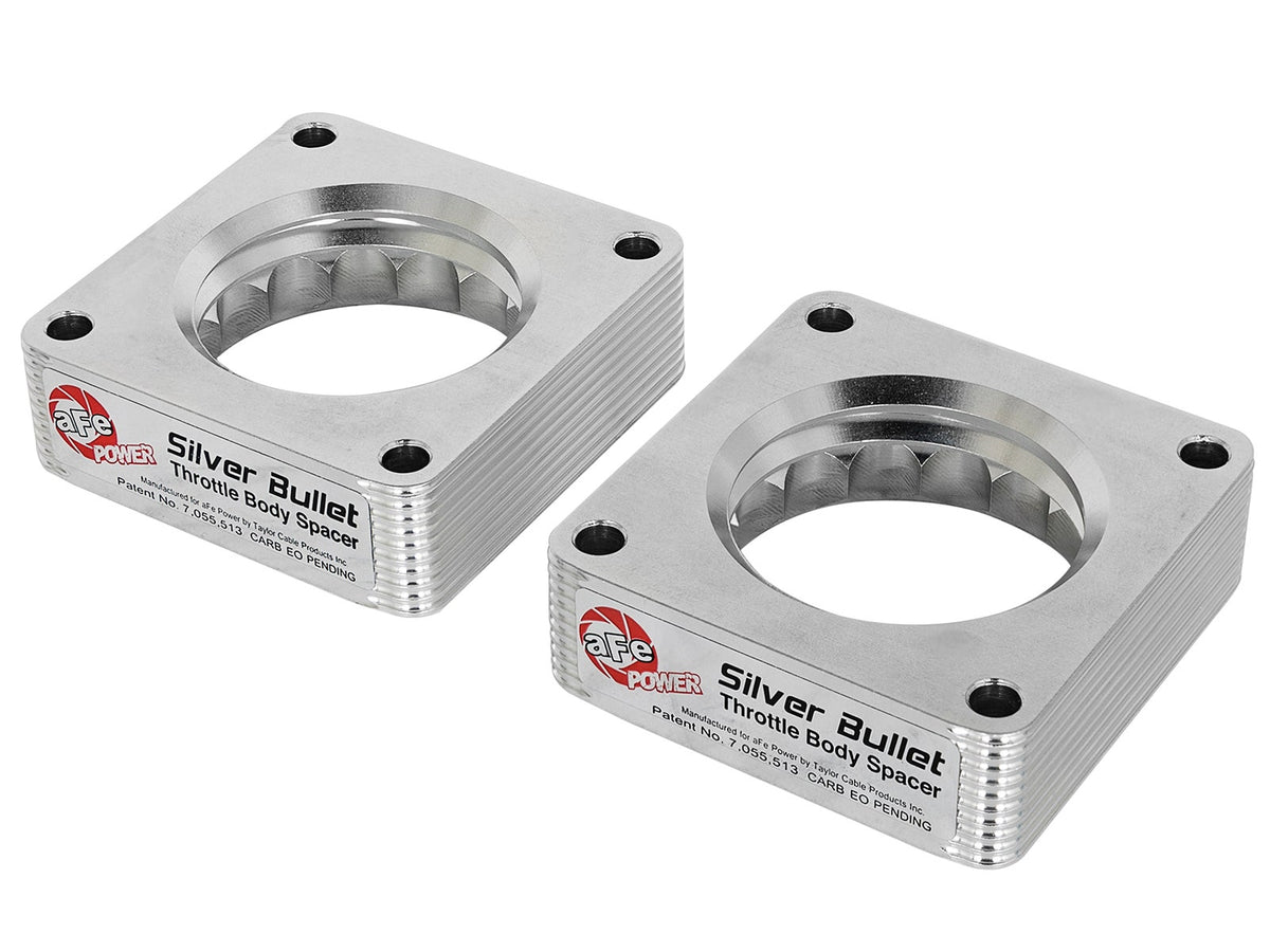 aFe Silver Bullet Throttle Body Spacer - Nissan 370Z 2009-2020/Infiniti G37 2008-2013/Q60/Q50 2014-2015