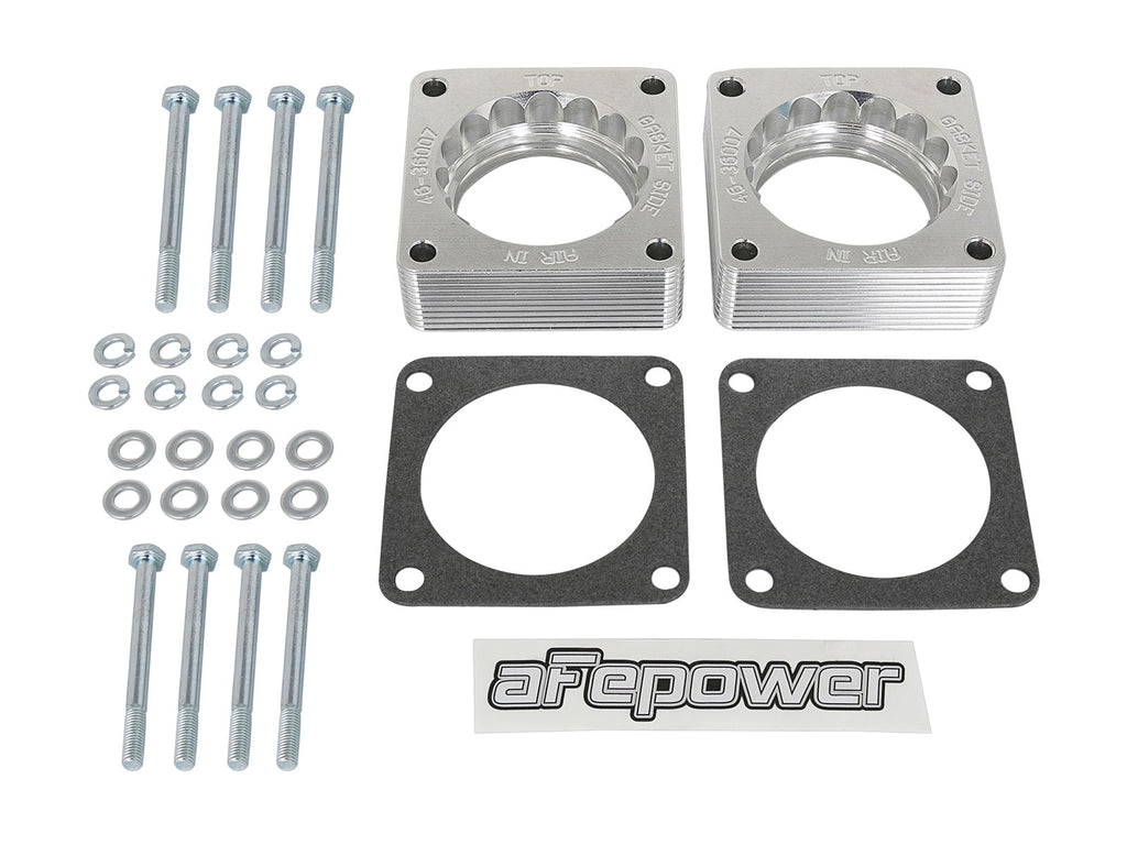 aFe Silver Bullet Throttle Body Spacer - Nissan 370Z 2009-2020/Infiniti G37 2008-2013/Q60/Q50 2014-2015