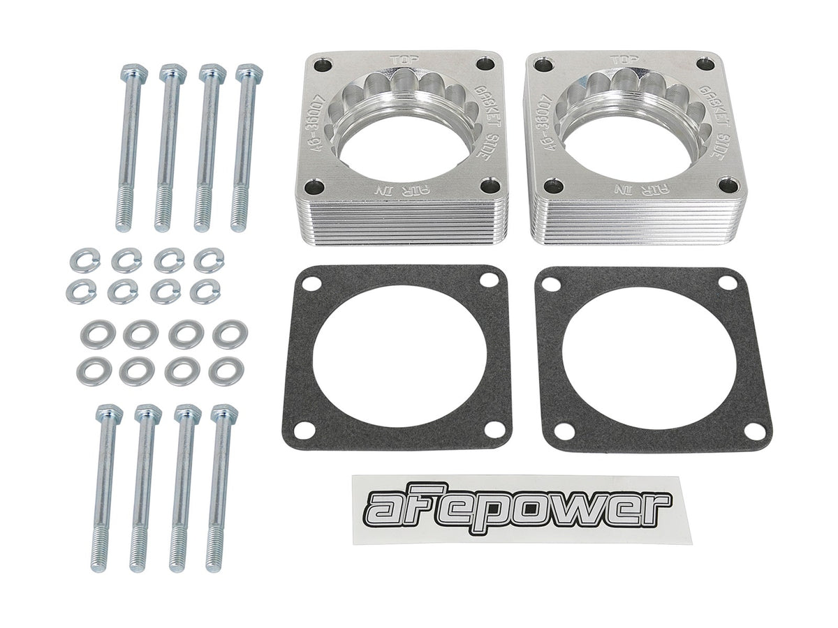 aFe Silver Bullet Throttle Body Spacer - Nissan 370Z 2009-2020/Infiniti G37 2008-2013/Q60/Q50 2014-2015