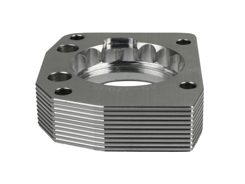 aFe Silver Bullet Throttle Body Spacer - Silver - Honda S2000 2000-2003
