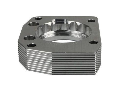 aFe Silver Bullet Throttle Body Spacer - Silver - Honda S2000 2000-2003