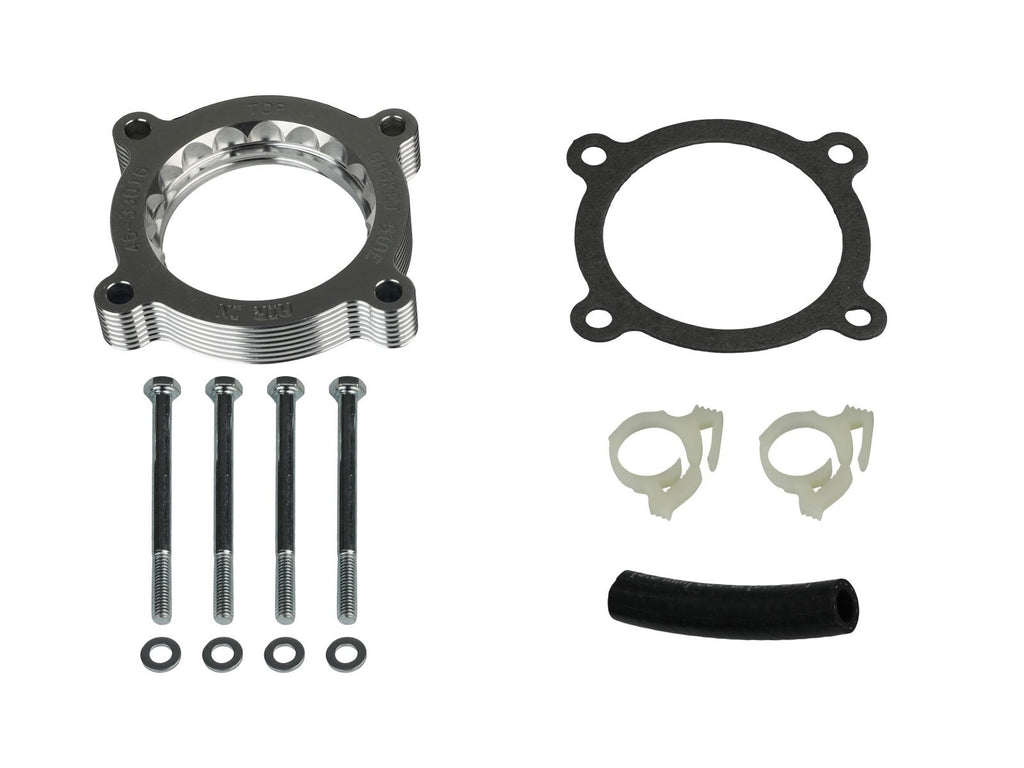 aFe Silver Bullet Throttle Body Spacer - Silver - Honda Civic Si 2006-2011