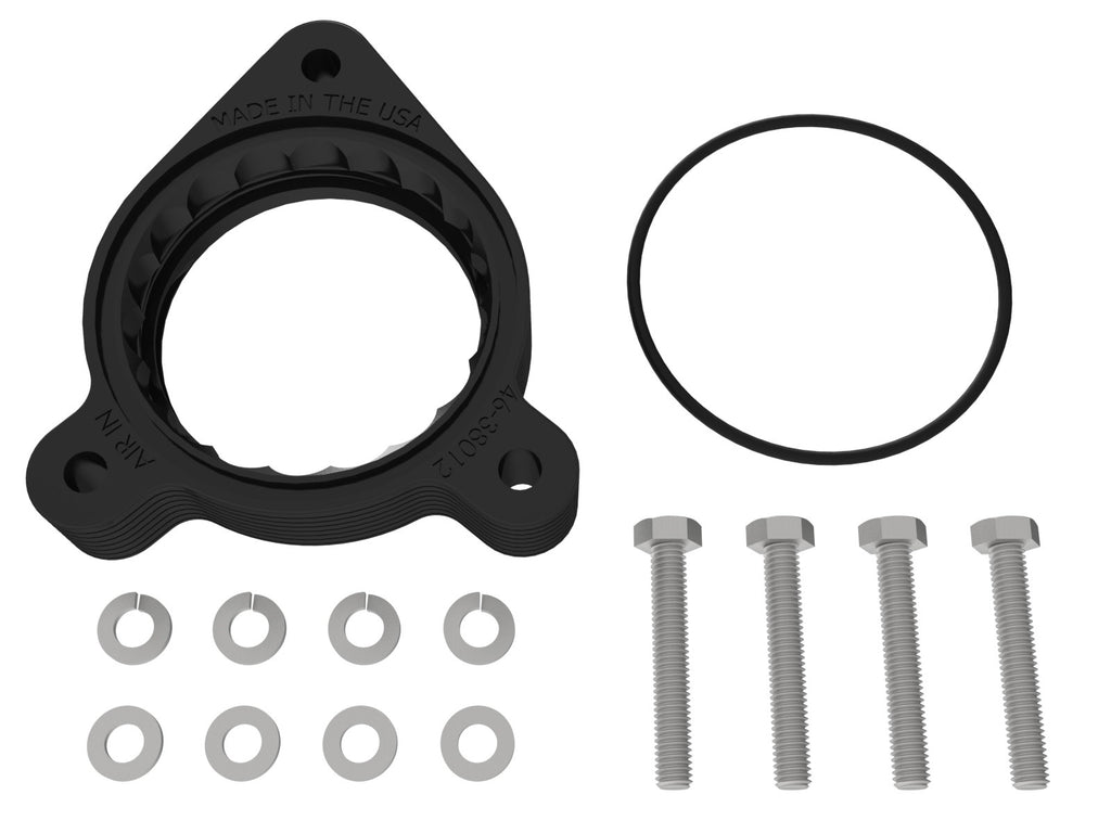 aFe Silver Bullet Throttle Body Spacer Black - Toyota Corolla 2019-2026