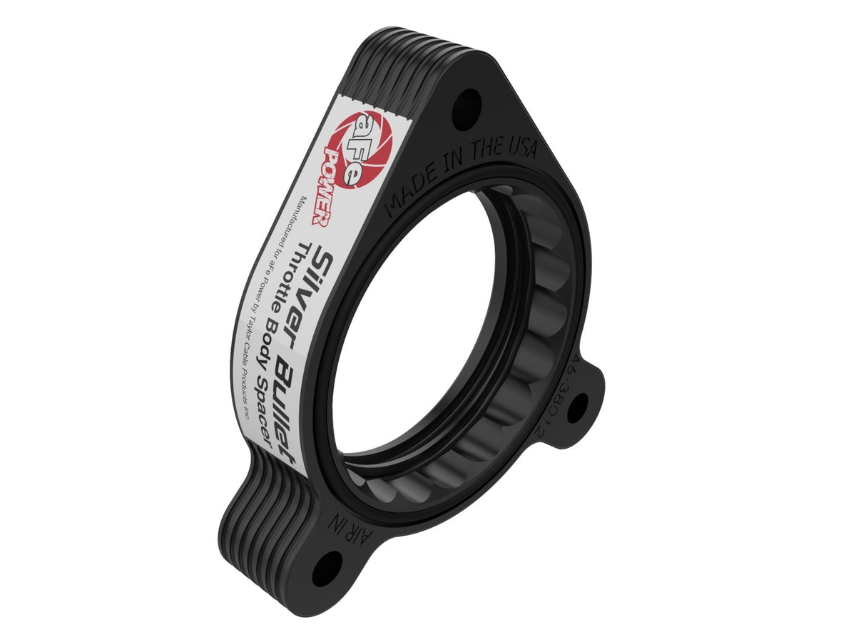 aFe Silver Bullet Throttle Body Spacer Black - Toyota Corolla 2019-2026