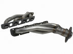 aFe Twisted Steel 1-3/4 IN 304 Stainless Steel Short Tube Headers w/ Raw Finish - Dodge Challenger 2015-2023